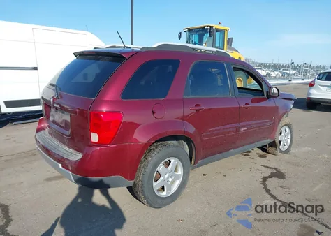 2008 Pontiac Torrent из США, поврежденный, VIN 2CKDL33F486069845
